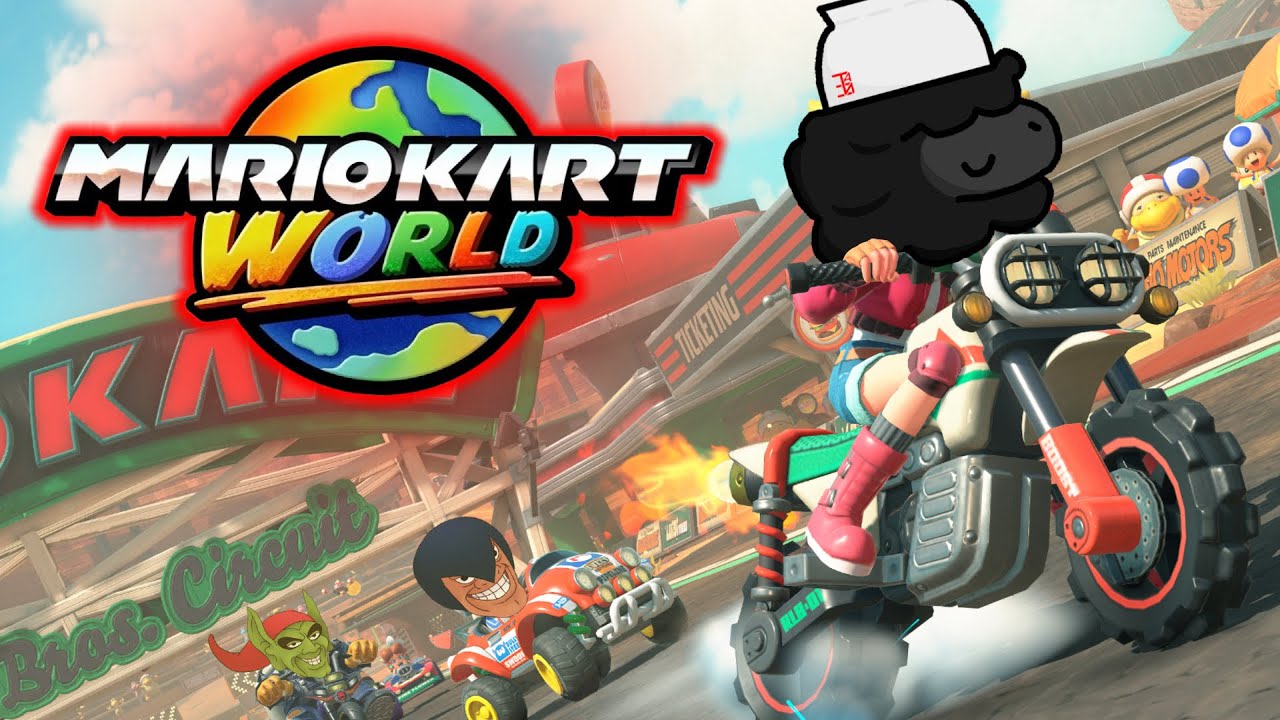 Me and the Boys play...MARIO KART WORLD
