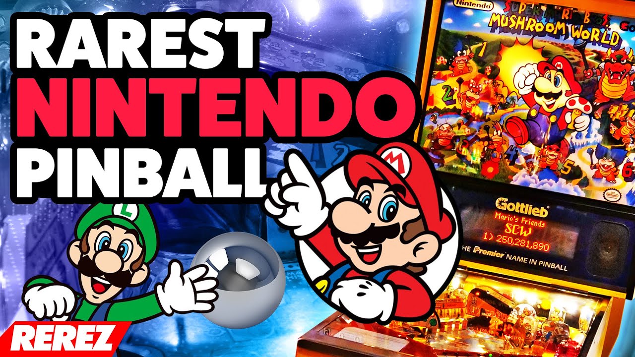 Nintendo's Rarest Pinball Machine - Rerez