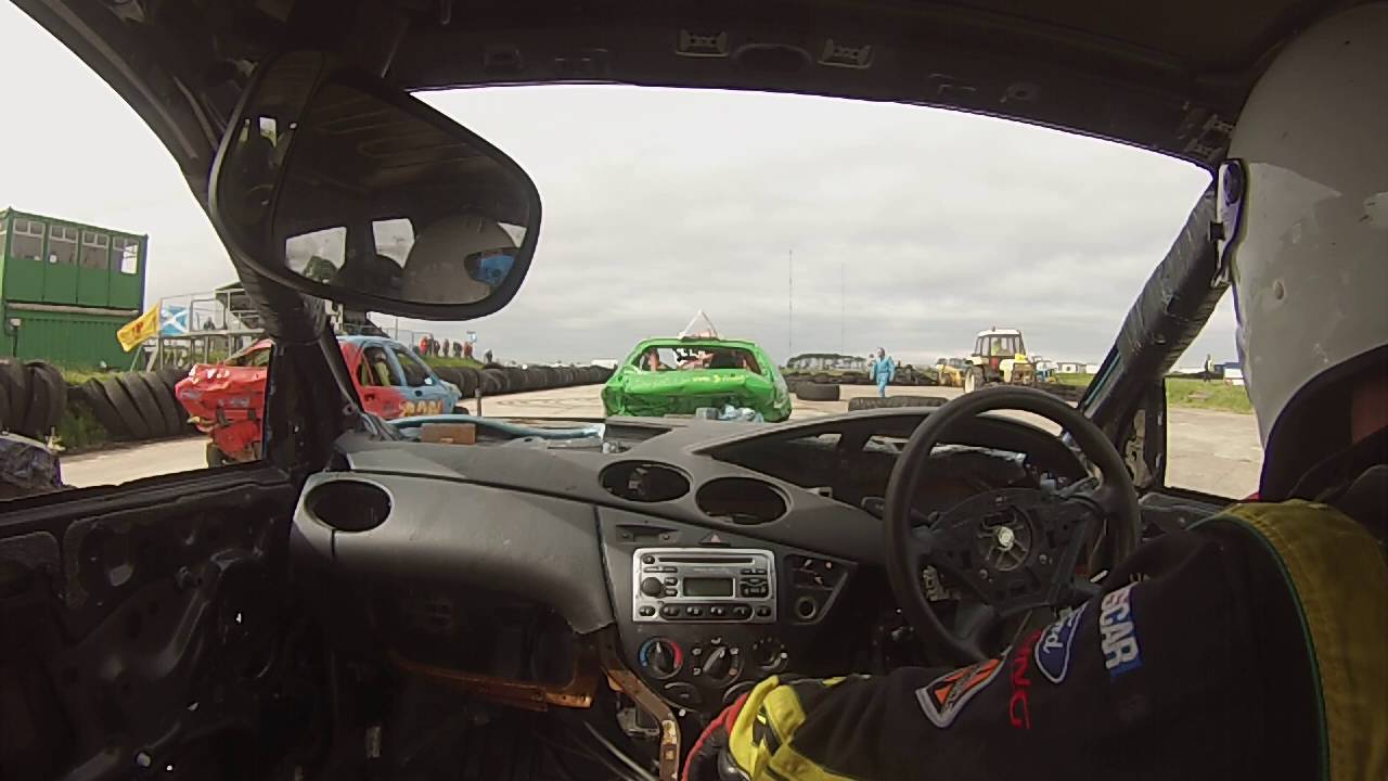 on board ally strachan crimond raceway bangers