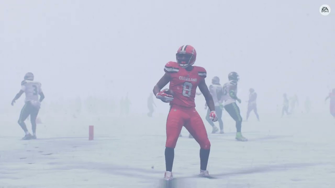Madden NFL 26, The Browns Vs Seahawks (Snow Game)