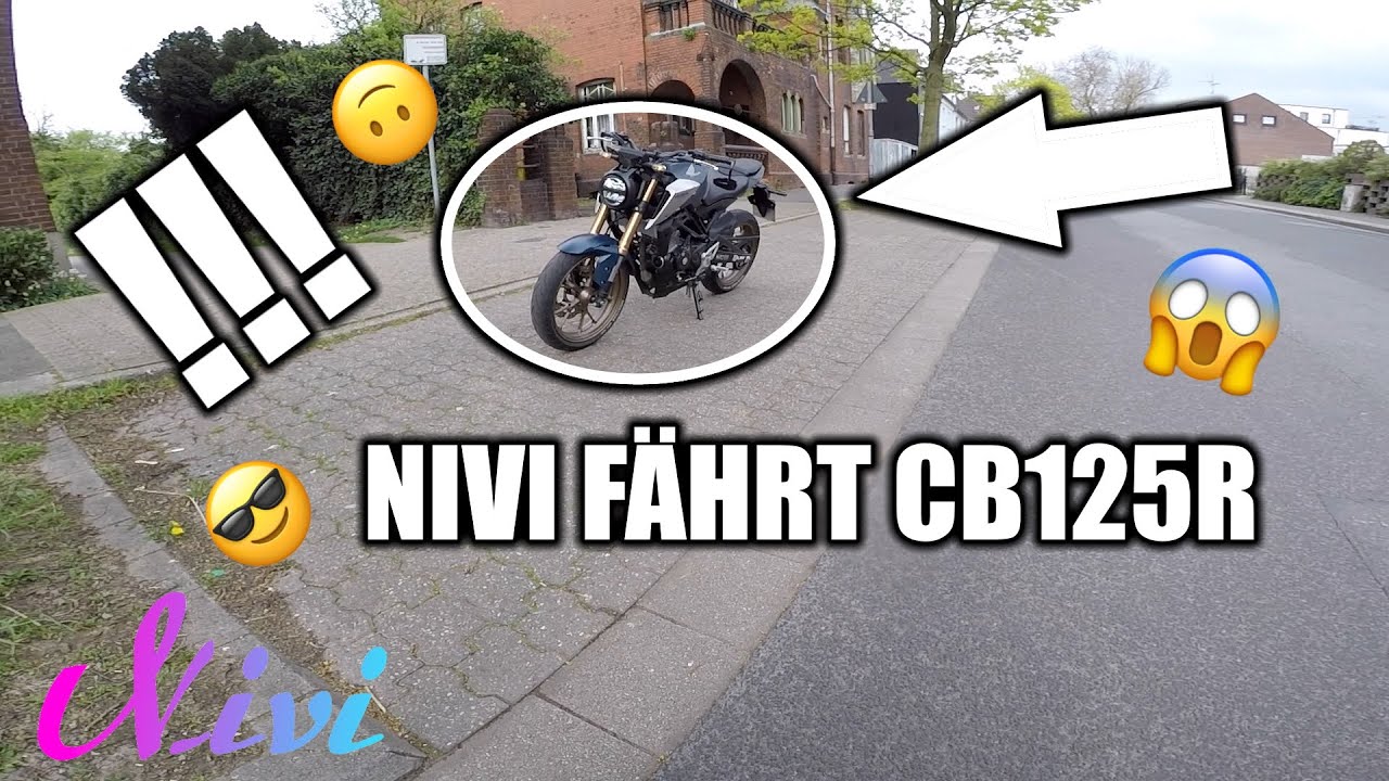 Nivi fährt CB125R !!! PURE SOUND ESKALATION !!! | Motovlog | Nivi