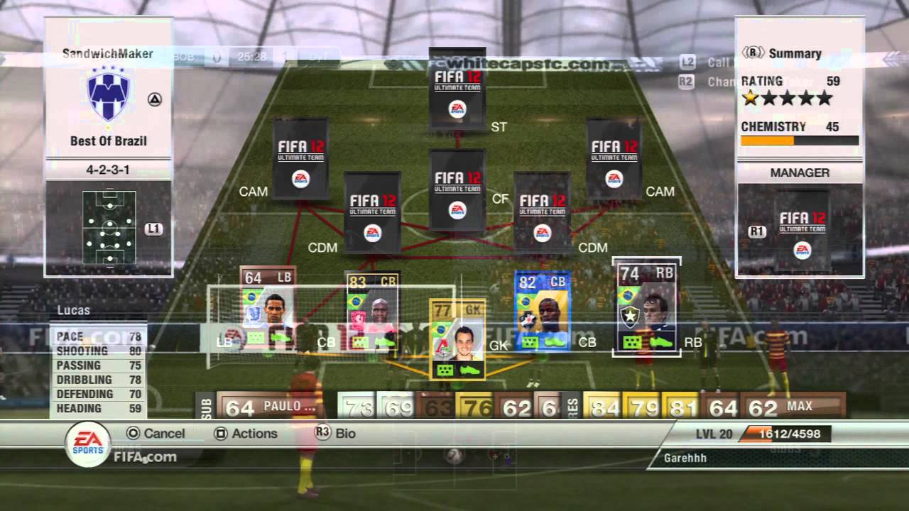 FIFA 12 - My Ultimate Team Showcase & Review