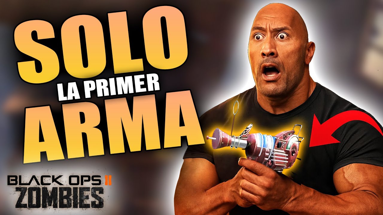 PUEBLO pero SOLO USO LA PRIMER ARMA DE LA CAJA - CALL OF DUTY ZOMBIES