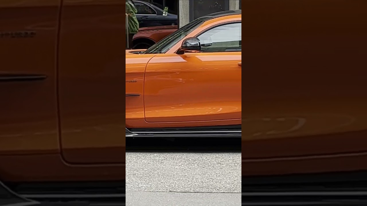 Mercedes-AMG GT Black Series: 720-сильный V8 Beast в ярко-оранжевом цвете