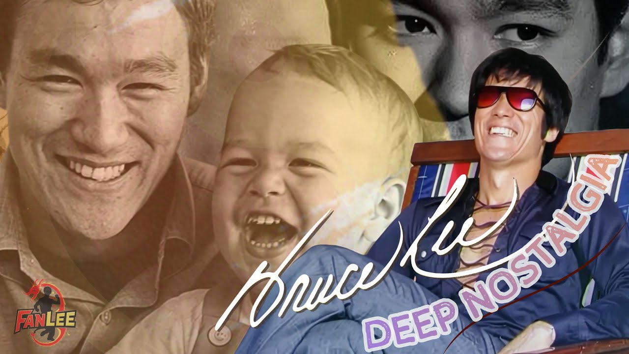 Bruce Lee - EMOTIONAL Deep Nostalgia | With Artificial Intelligence #iA #BruceLee