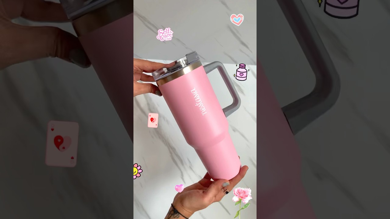 Nestasia water sipper in pink & grey colour review 🩷🩶