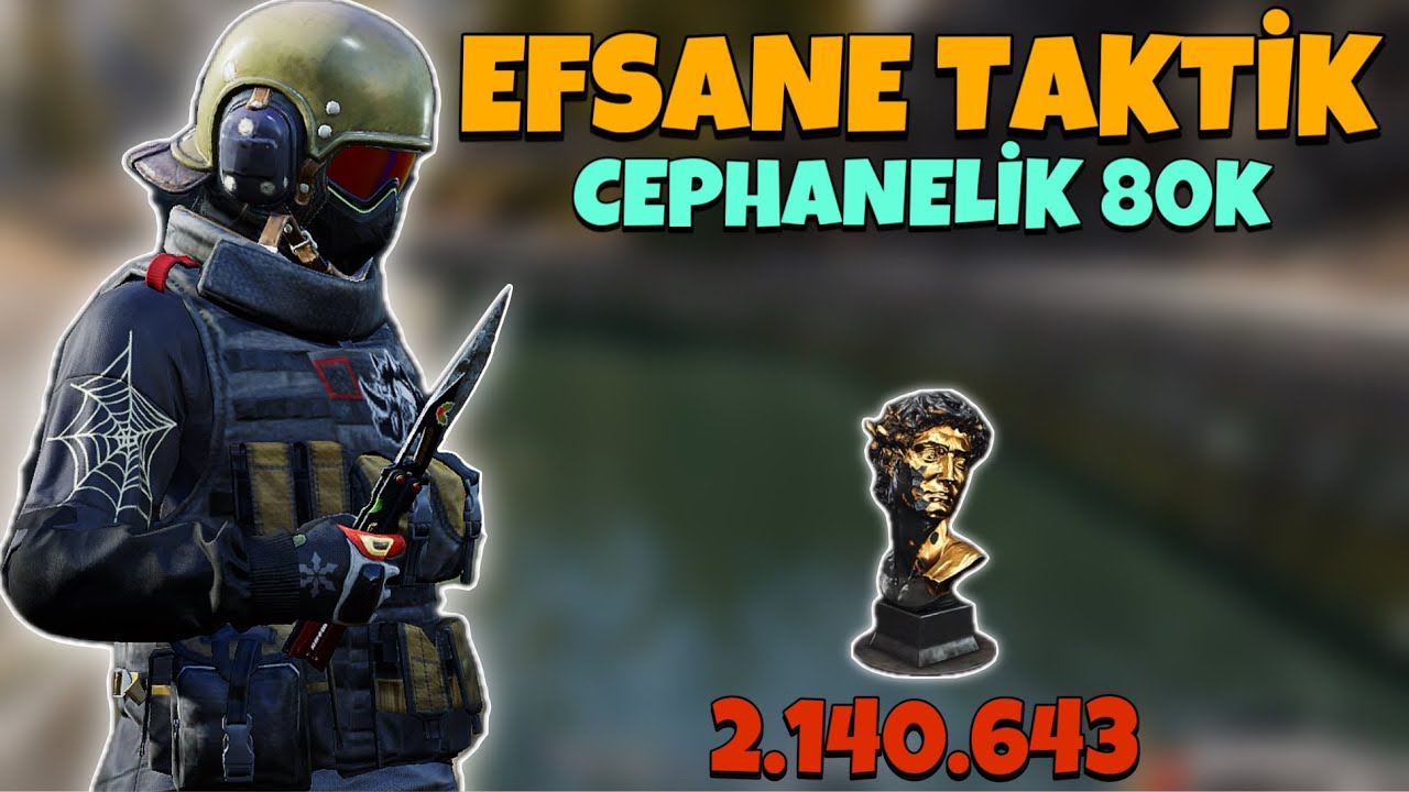 Cephanelik Yasak Bölge(80k) Efsane Para Kasma Taktiği🔥Arena Breakout Türkçe