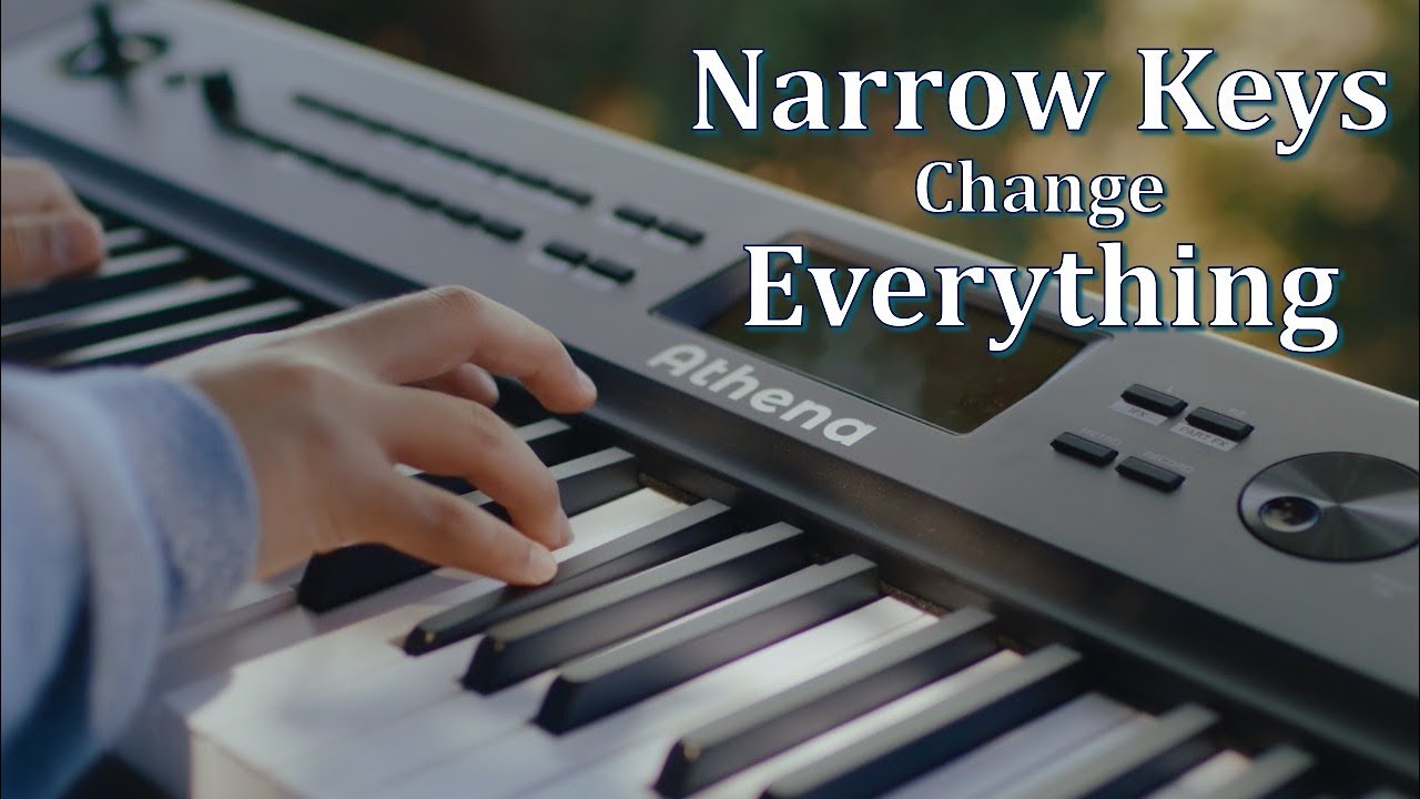 Meet Athena: The Narrow Key Piano Changing How the World Plays 🎹