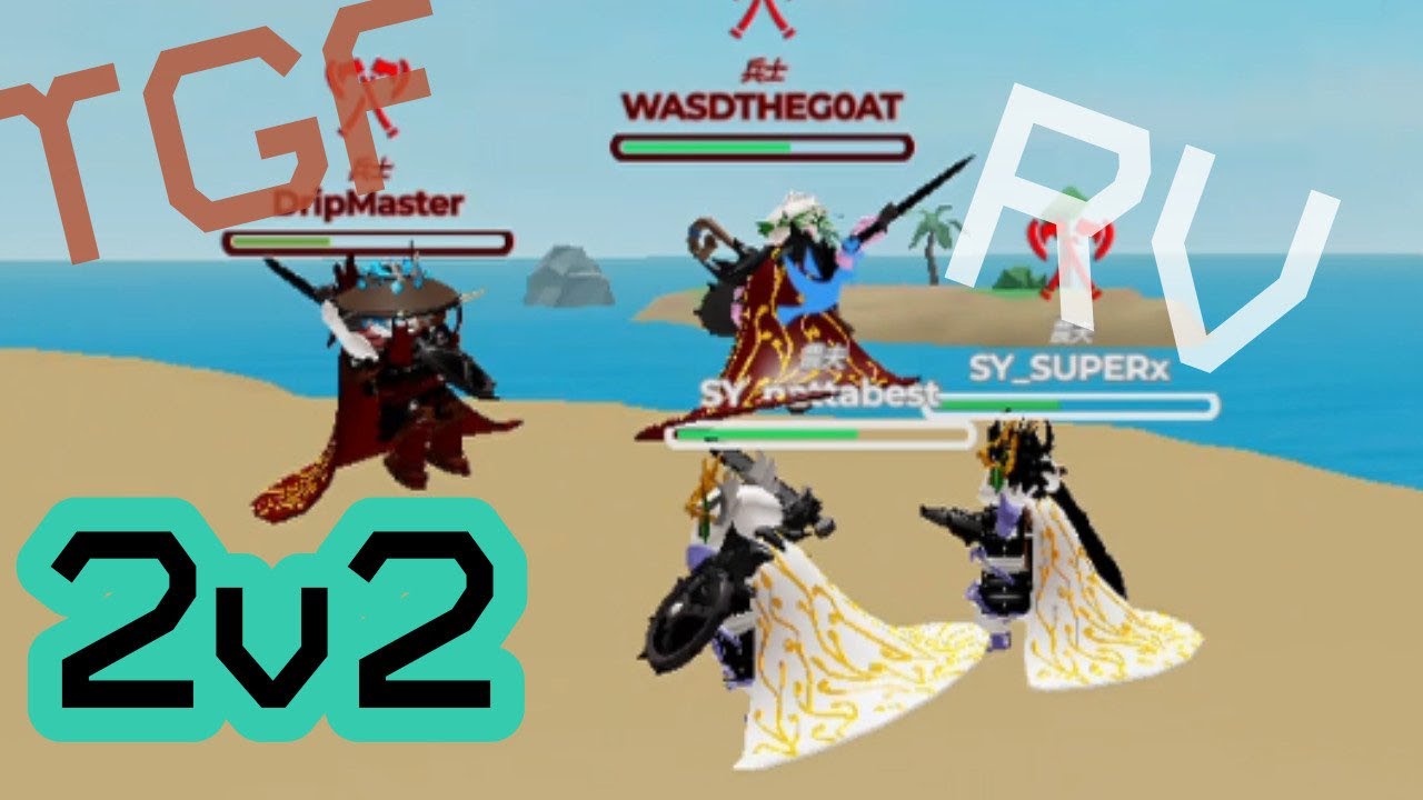 RV VS TGF 2v2 battle
