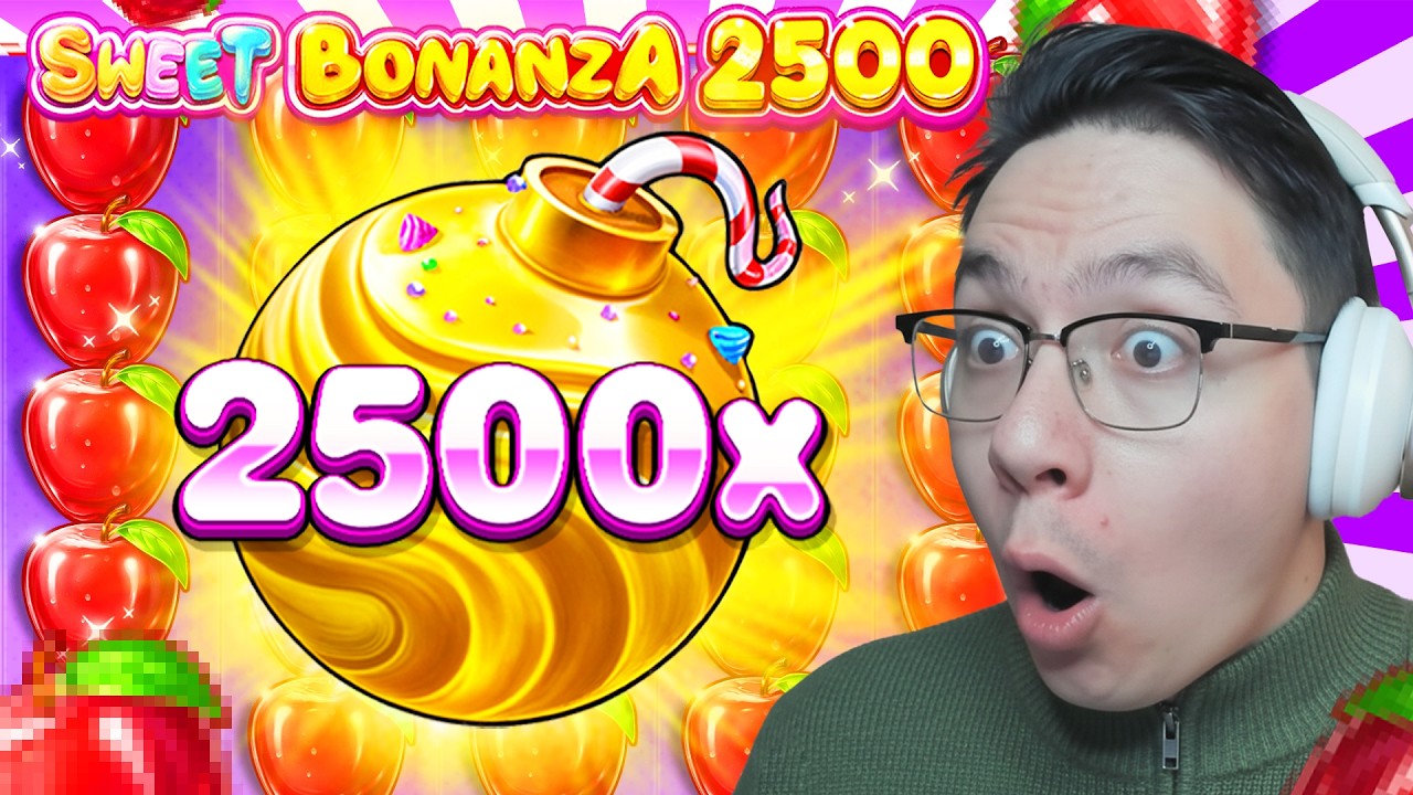 I TRIED SWEET BONANZA 2500 for a FIRST TIME (New Slot!)