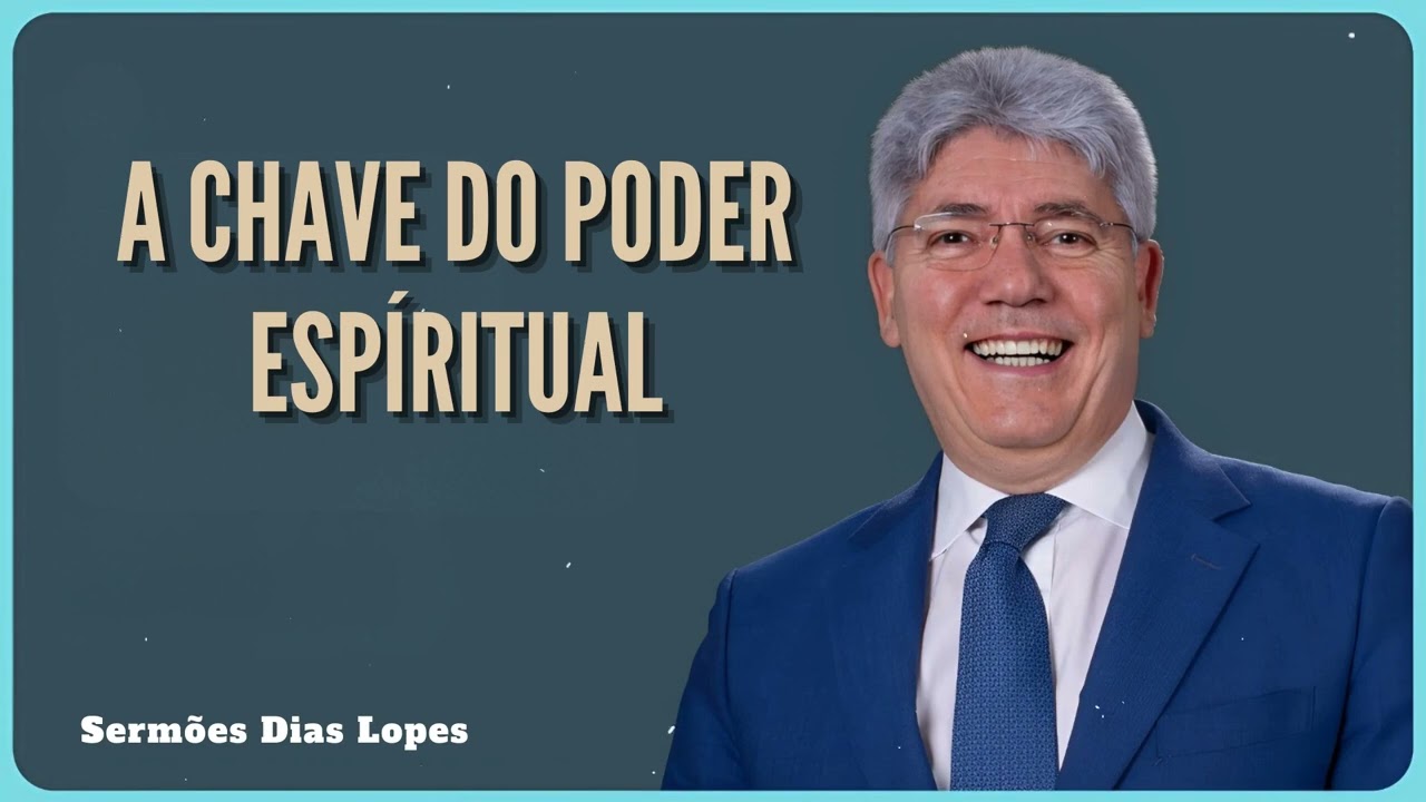 A CHAVE DO PODER ESPÍRITUAL - Sermões Dias Lopes