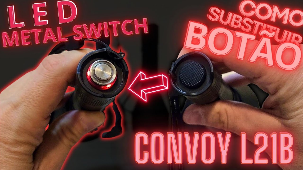 Como Substituir o Switch Original pelo Colorido | Convoy L21B