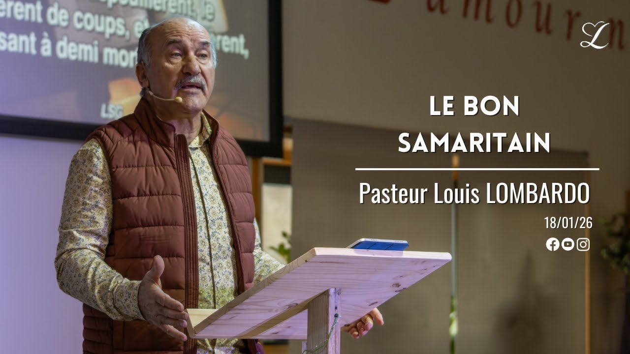 Culte en direct | Pasteur Louis LOMBARDO • 18/01/26