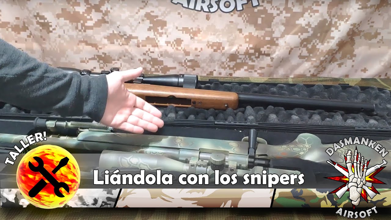 Taller: Liándola con los snipers