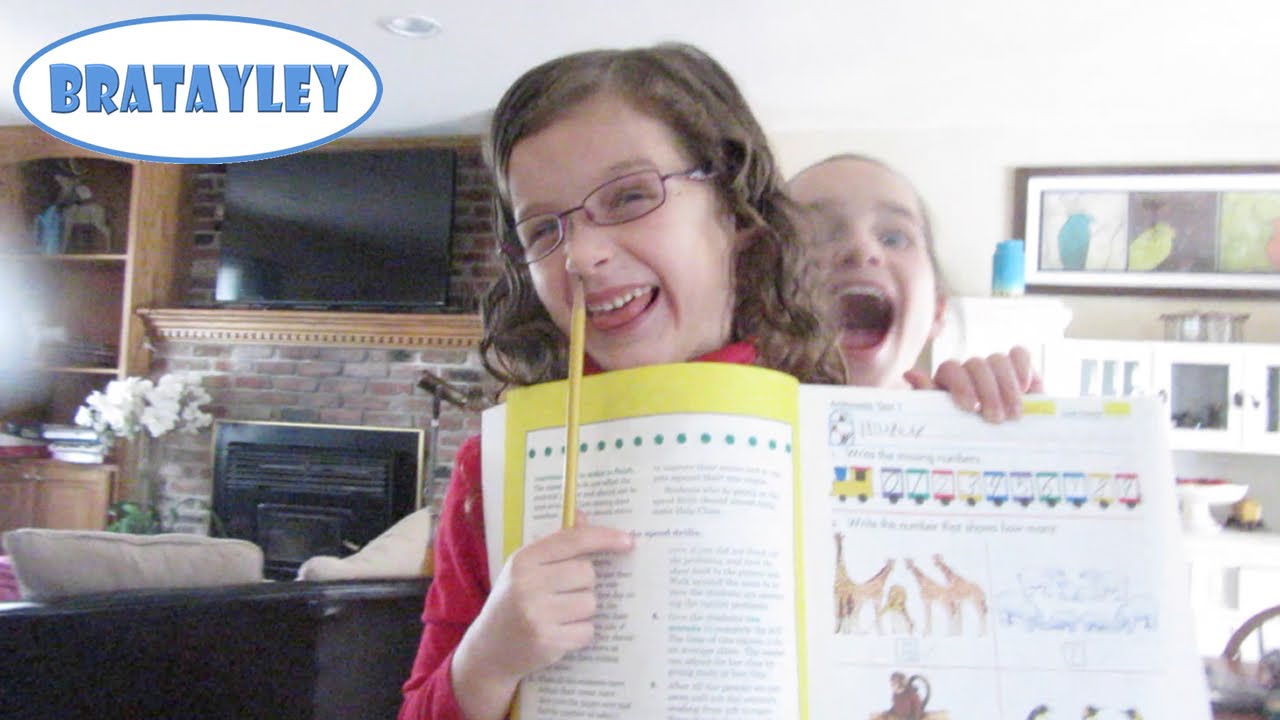 Hayley's First Math Test (WK 216) | Bratayley