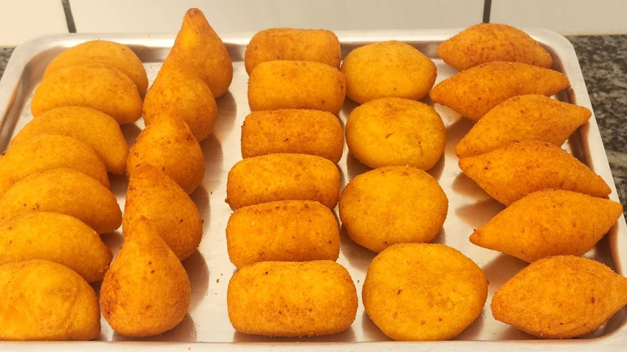 5 SABORES DE SALGADOS DE 1 REAL