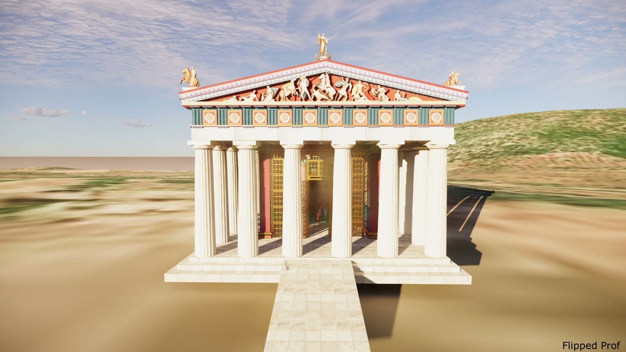 Tempio di Asclepio, Epidauro ricostruzione 3d immagini