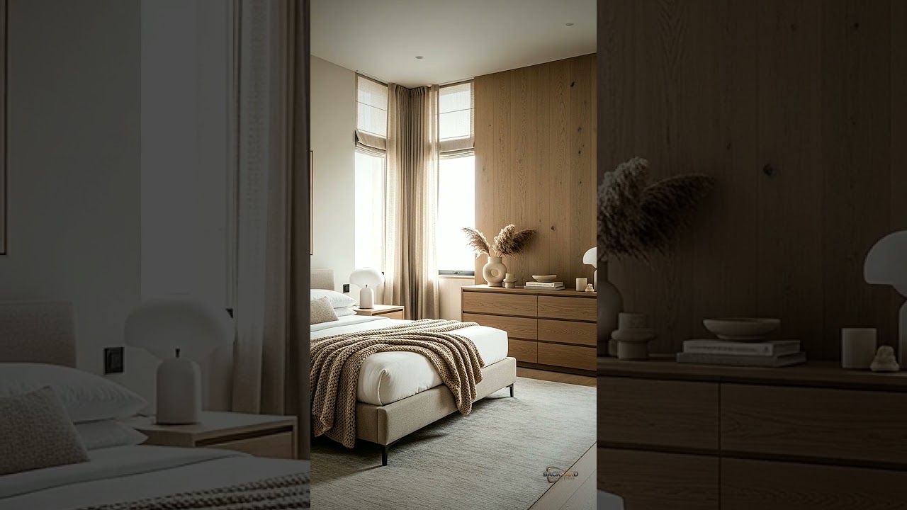 MAGIC MAKEOVER Scandinavian Bedroom #Shorts