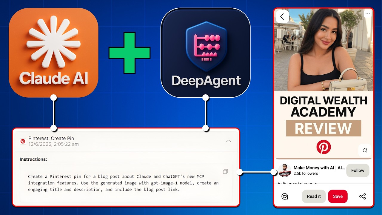 Claude + DeepAgent Automation is NEXT LEVEL 🔥