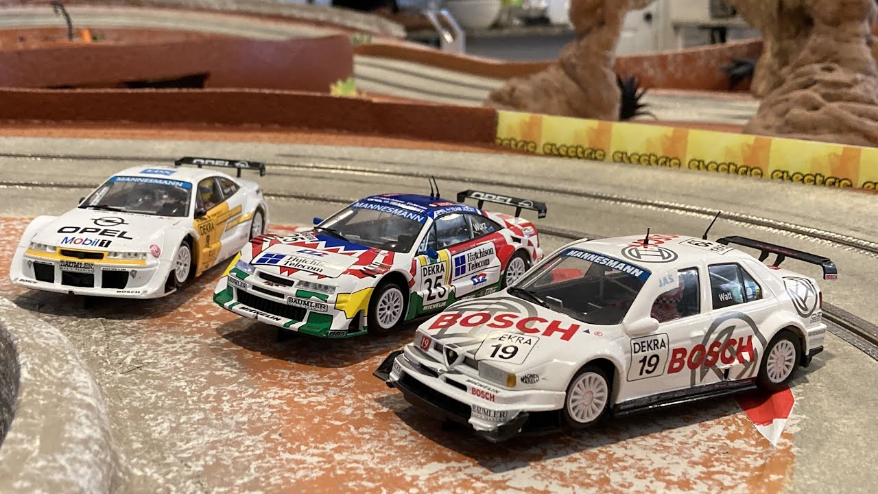 [Raw Footage] Slot.It DTM & RevoSlot Slot Car Racing