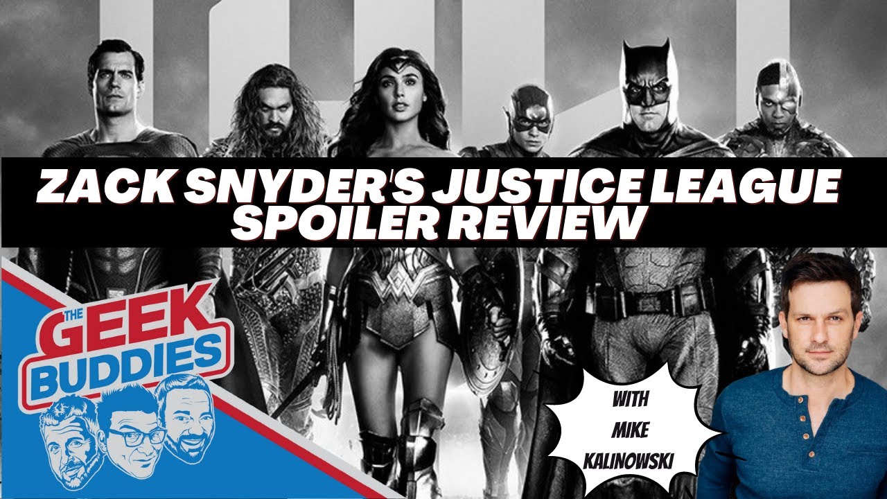 Zack Snyder's Justice League LIVE Spoiler Review, Analysis and Easter Eggs with Mike Kalinowski