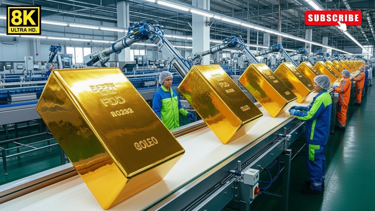 The Secret to Turning Rock Into GOLD Bars Revealed | Complete Process