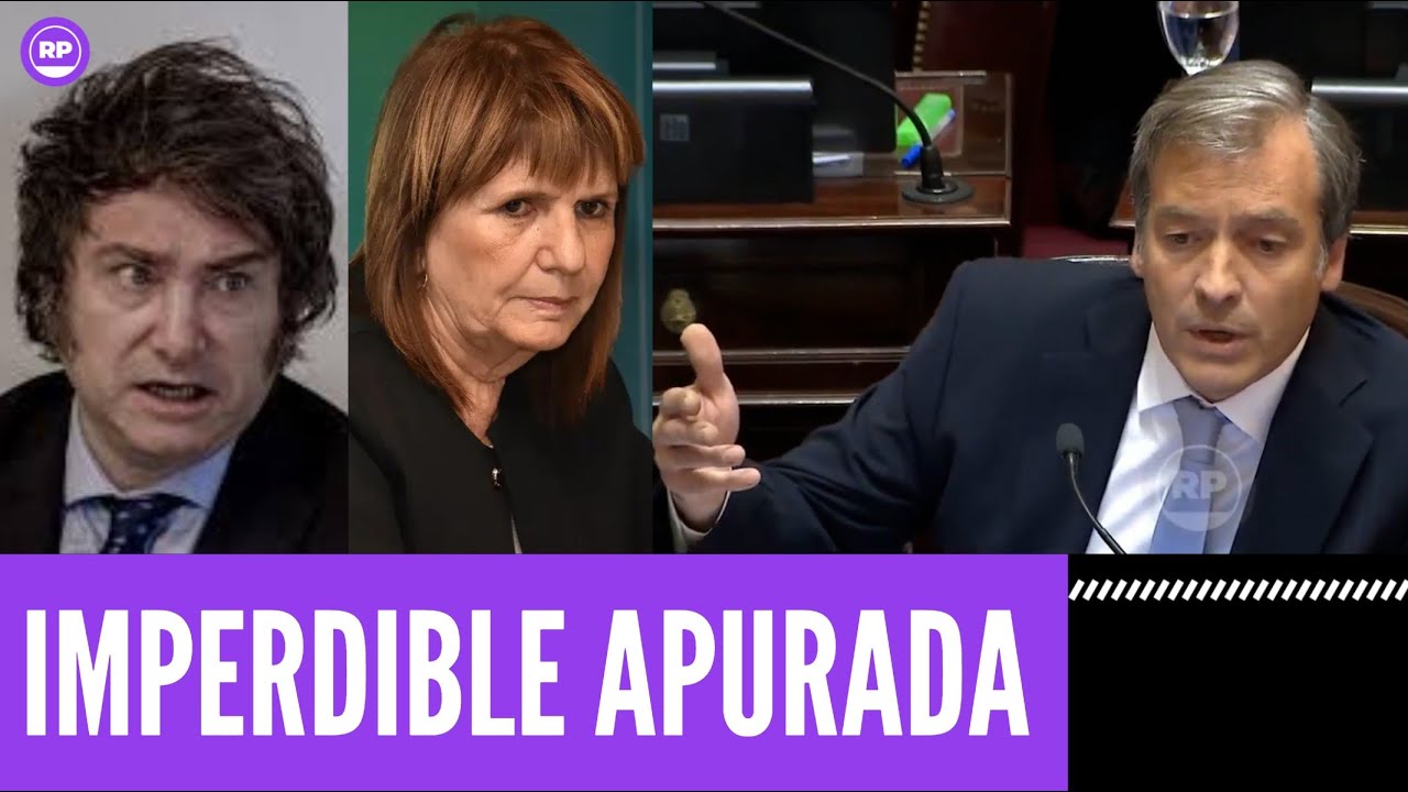 IMPERDIBLE APURADA DE SORIA A BULLRICH POR SU FINANCIAMIENTO: ¡¡MÁS SUCIA QUE UNA PAPA!!