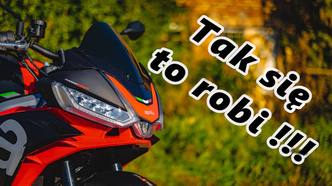 Aprilia Tuono 660 -  Włosi potrafią w motocykle