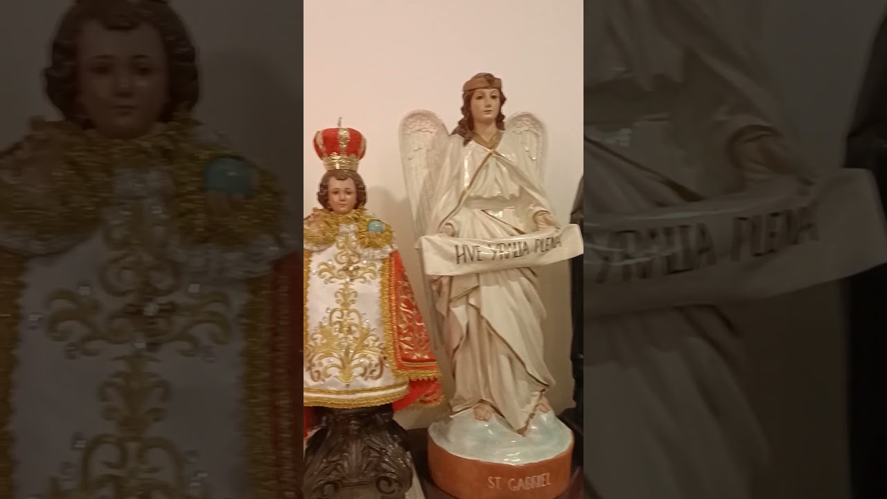 Padre Pio, Sto. Ni&ntilde;o, St Gabriel, Sacred Heart of Jesus & other saints #shorts #Binondo #Quiapo