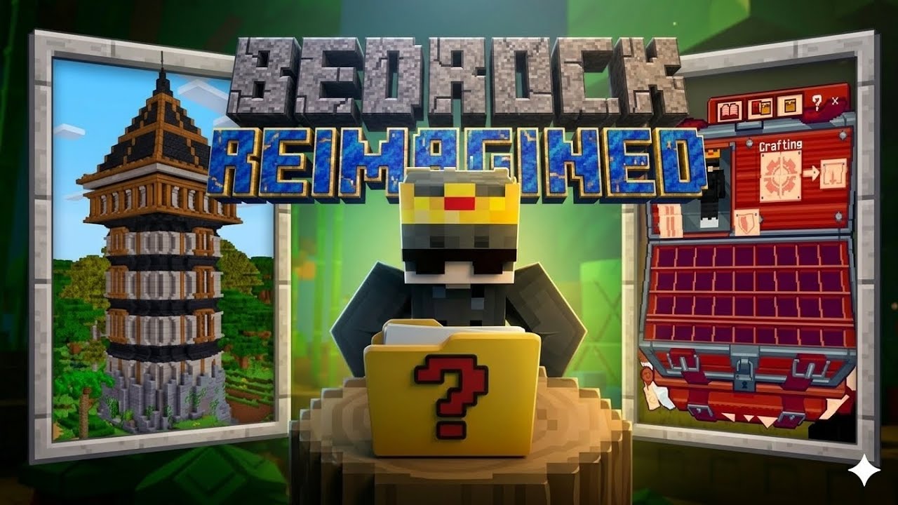 This add-on completely changed the Minecraft MCPE 🤯 ll Bedrock ll