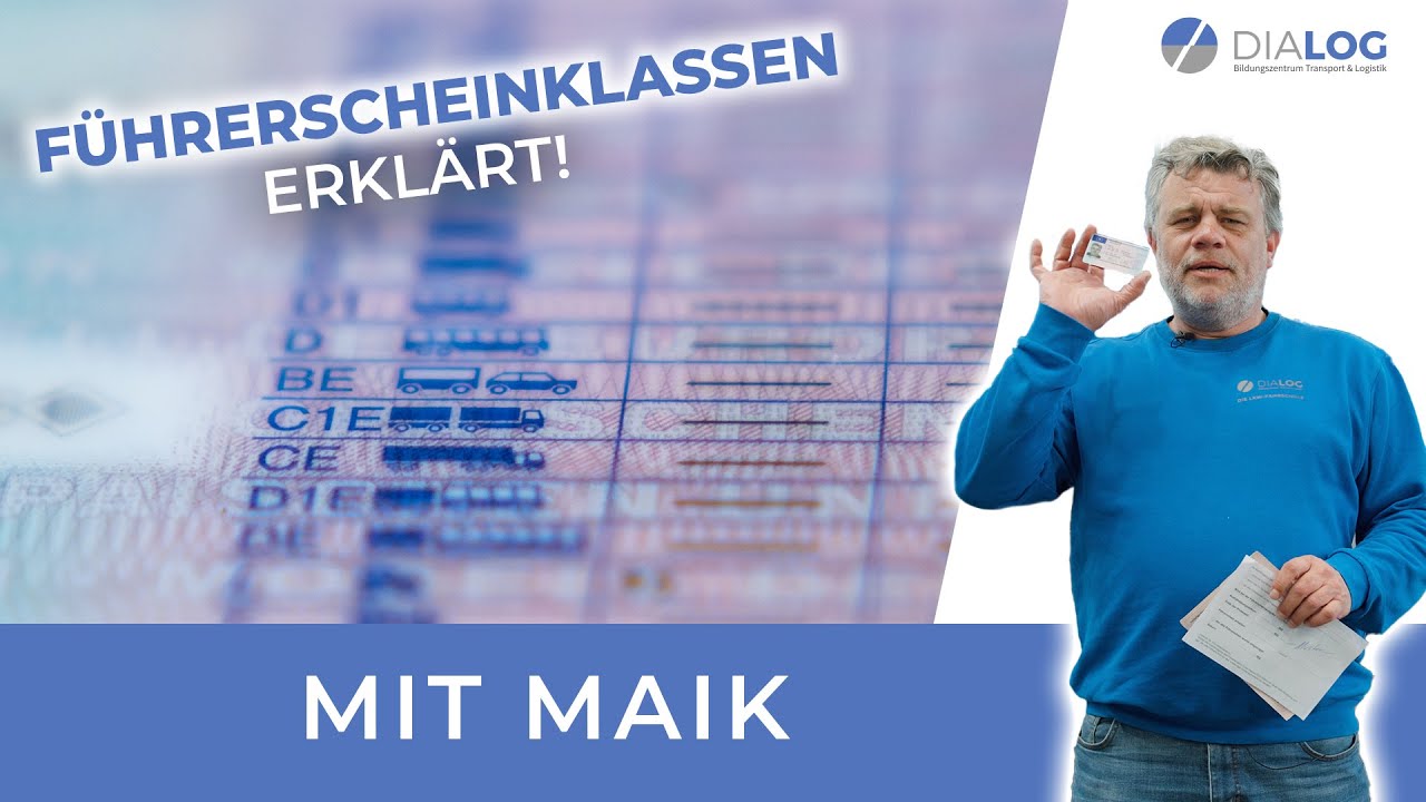 Maik erklärt alle Führerscheinklassen | DIALOG BZ