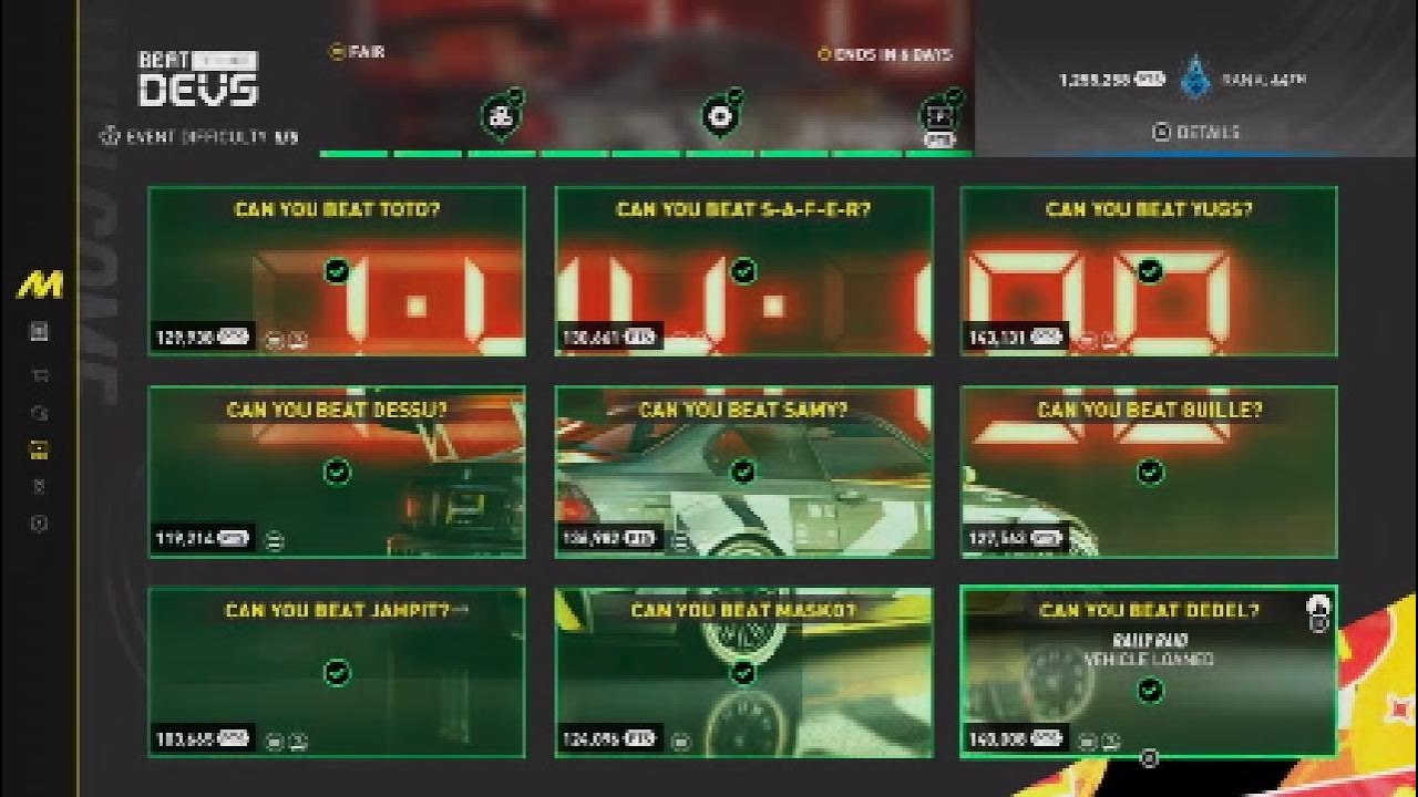 The Crew Motorfest - Beat The Devs Summit Platinum Guide + Pro Settings