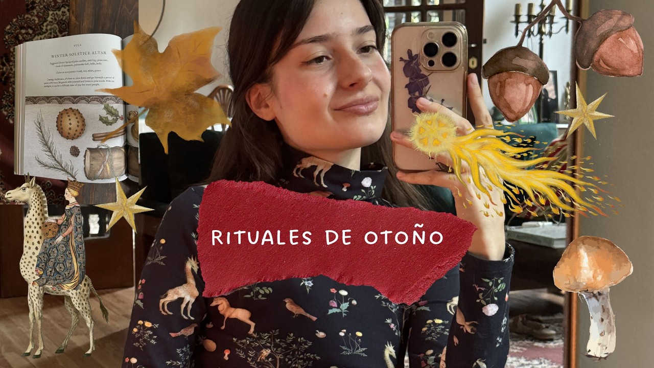 Rituales de otoño. Recetas cozy y DIY para el cambio de estación. Vela, té, manzanas al vino.