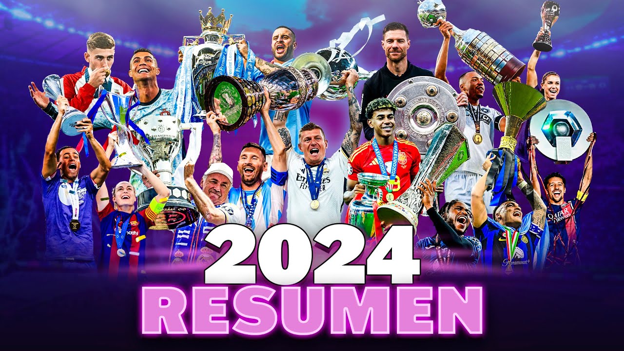El RESUMEN del FUTBOL INTERNACIONAL en 2024 ⚽