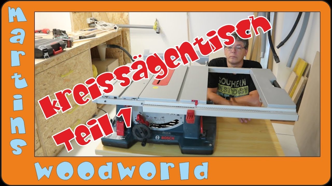 Kreissägetisch Teil 1