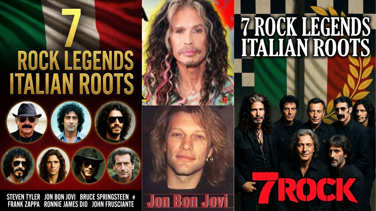 7 Rock Legends You Didn't Know Had Italian Roots! 🇮🇹🎸