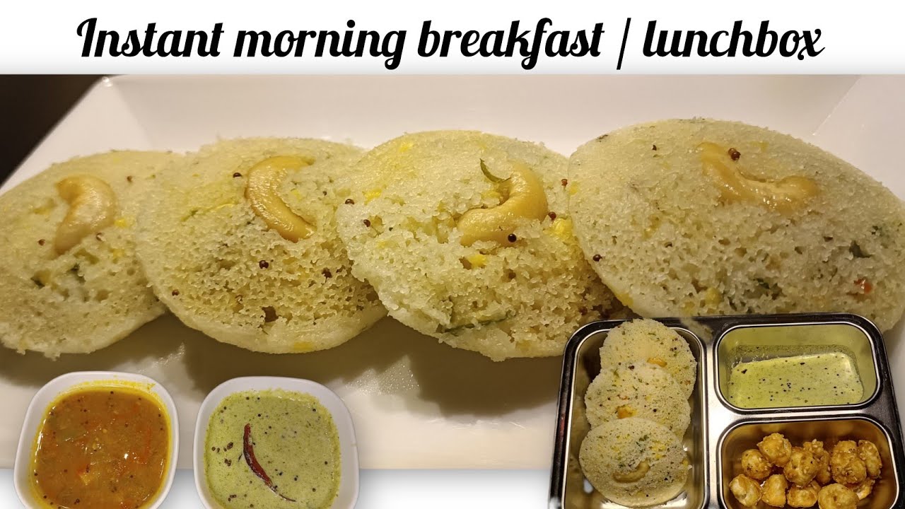 Instant Idli Recipe | Healthy & Tasty Breakfast/Lunchbox Recipe | 5 Minute Mein Tayyar 😋