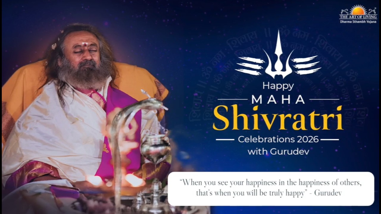 Celebrate Maha Shivratri by Serving Humanity | Maha Shivratri 2026 #mahashivratri #artofliving
