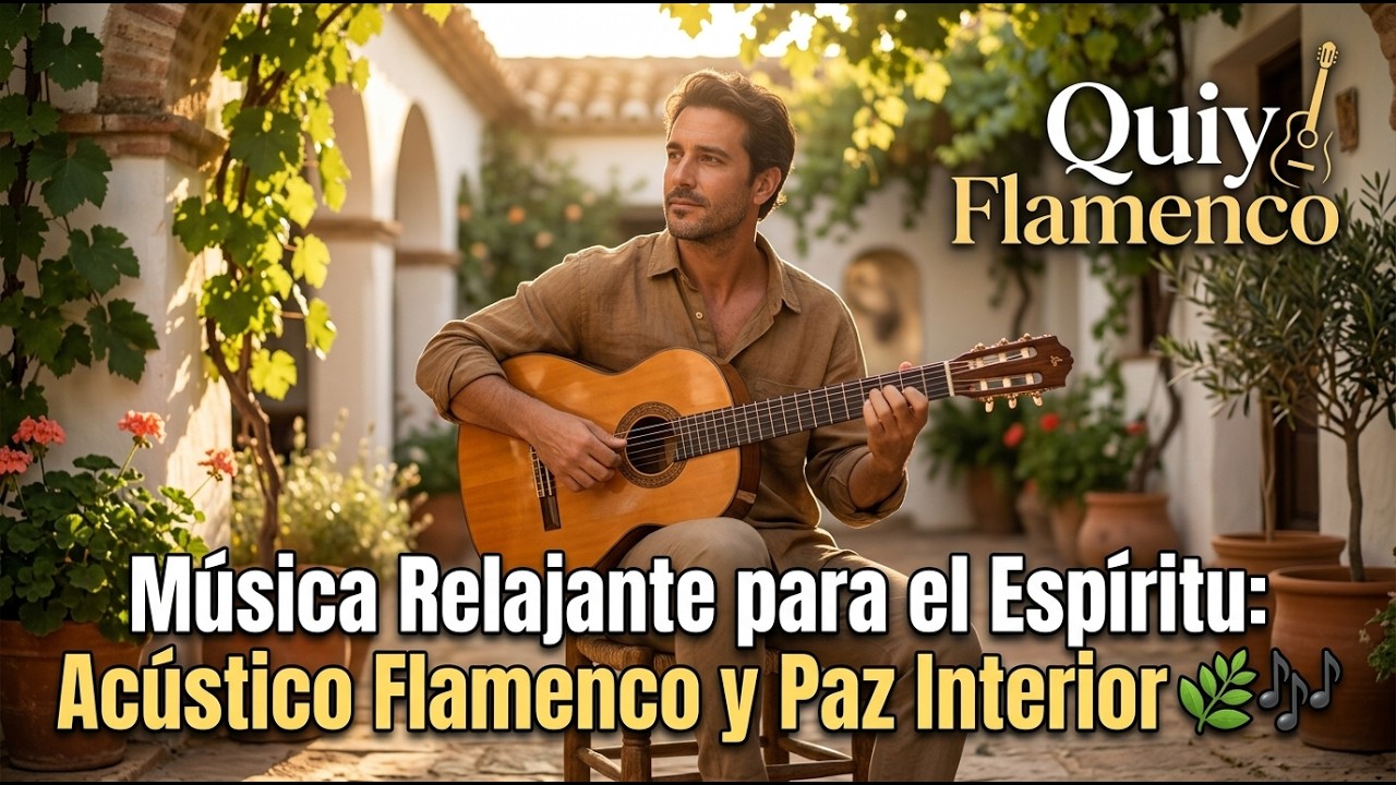 Música Relajante para el Espíritu: Acústico Flamenco y Paz Interior 🌿🎶