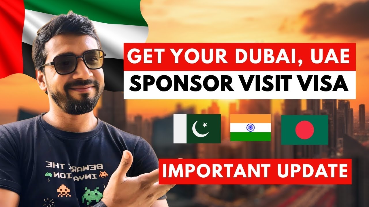 Big News | Get your Dubai, UAE 🇦🇪 Sponser Visit Visa | Important Update 2025