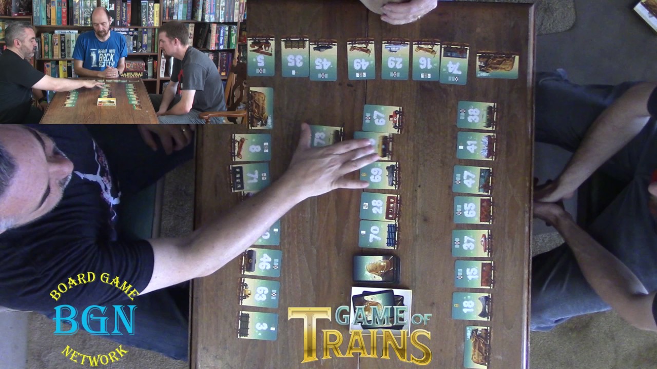 Game of Trains tutorial and game play