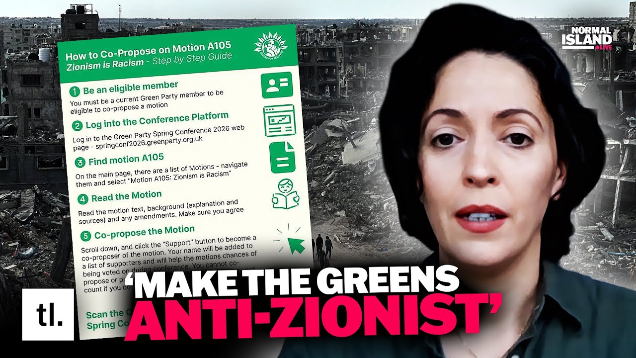 Palestine Group Calls For The Greens To Be Anti-Zionist