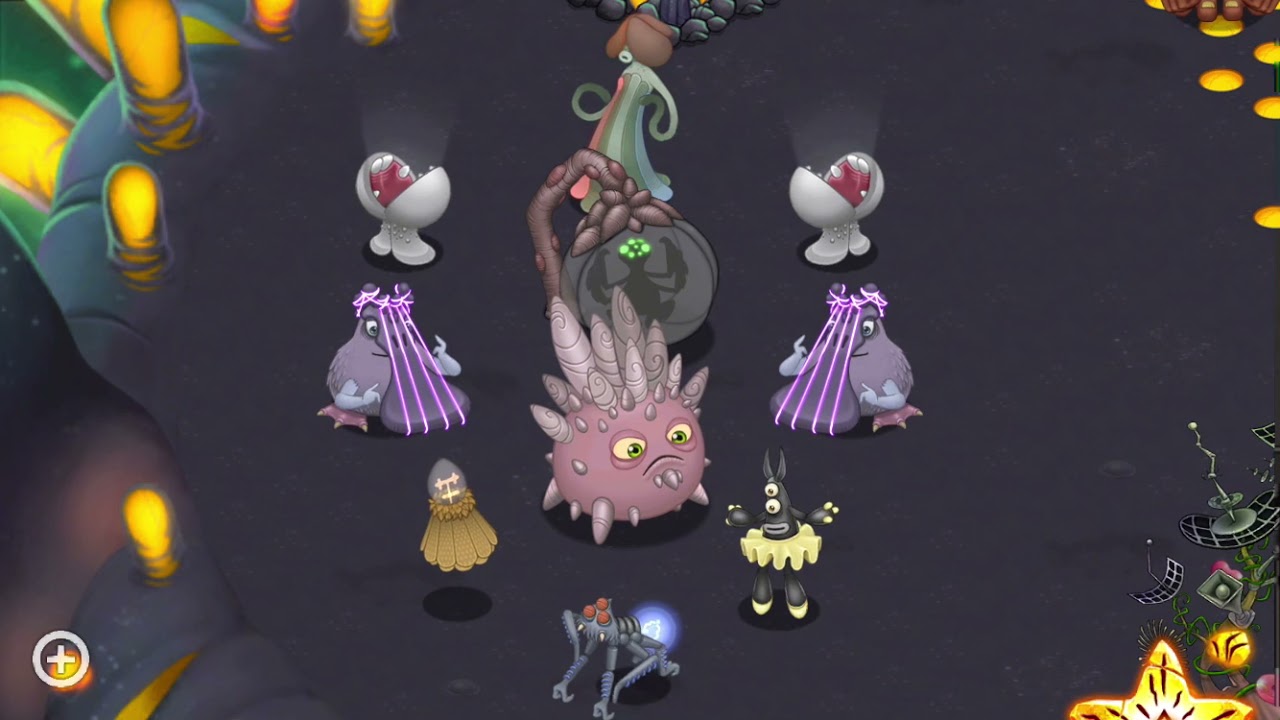Light Island, but it&rsquo;s only the Light monsters | My Singing Monsters