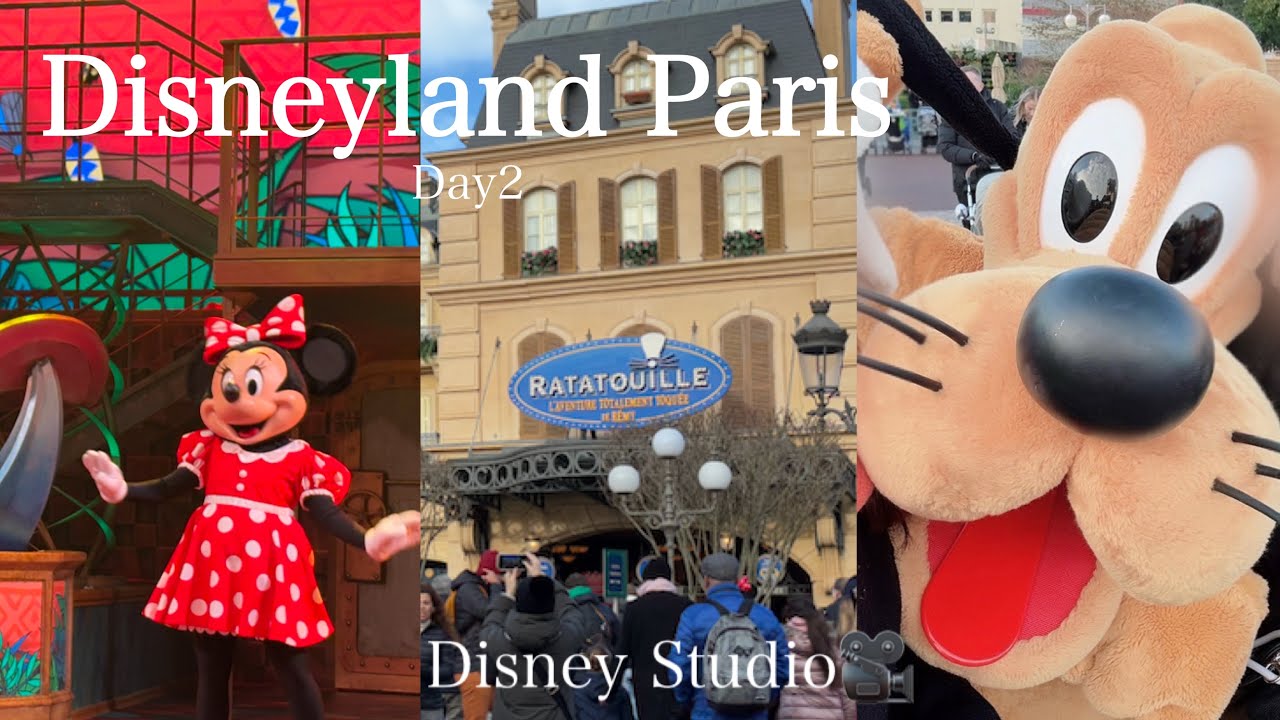 【Disneyland Paris Day2】2025年ディズニーランドパリ🇫🇷ディズニースタジオ🎥｜レミー🐭ラタトゥイユ|ライオンキング👑｜フード紹介♪｜