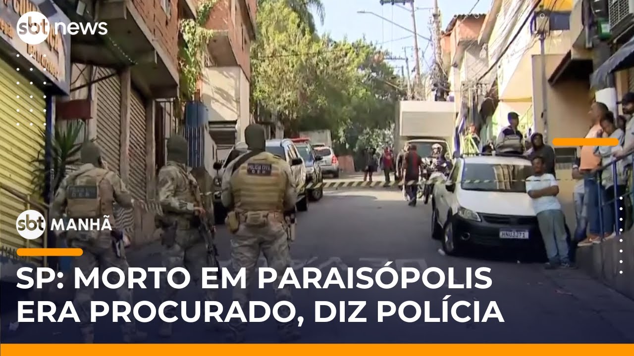 SP: Polícia diz que homem baleado e morto durante operação em Paraisópolis era procurado | #SBTManha