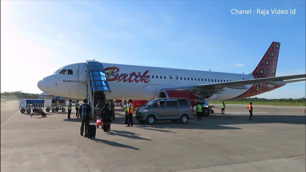 Terbang Dengan Batik Air Sorong - Makassar, Pesawat Airbus A320-20 PK-LUV
