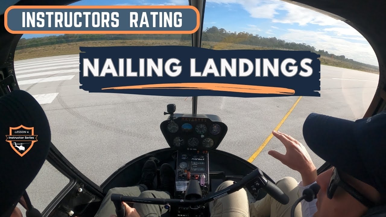 The Art of Landing | Helicopter Lesson with 4000hr Instructor
