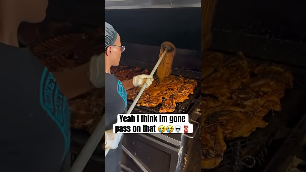 Mop Sauce Is Wild 😭❌👵🏾 #real #restaurant #bbq  #work #viral #shorts #grandma