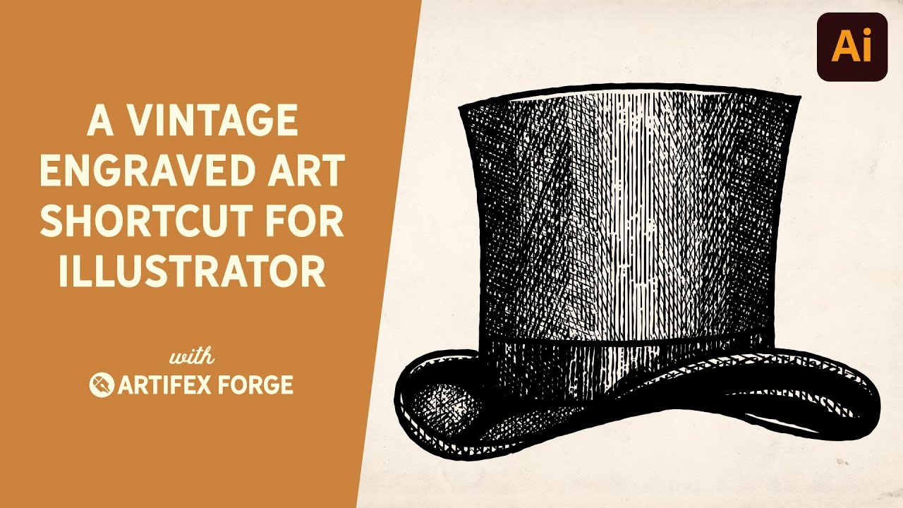 Создайте винтажные гравюры в Adobe Illustrator с помощью лайфхака по созданию текстурных узоров в...