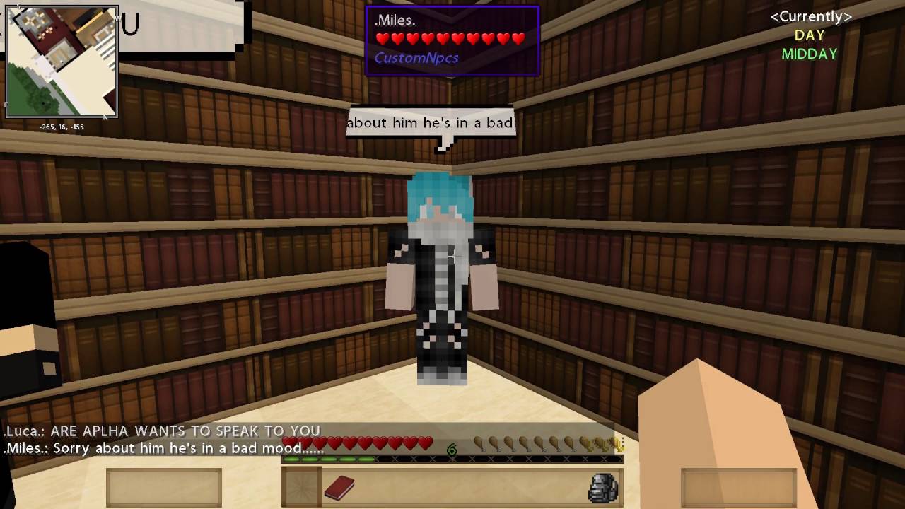 Minecraft Role Play Supernatural High School EP1